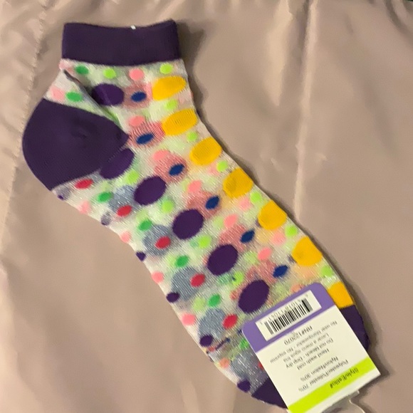 Sheer polka dot socks - Picture 2 of 3